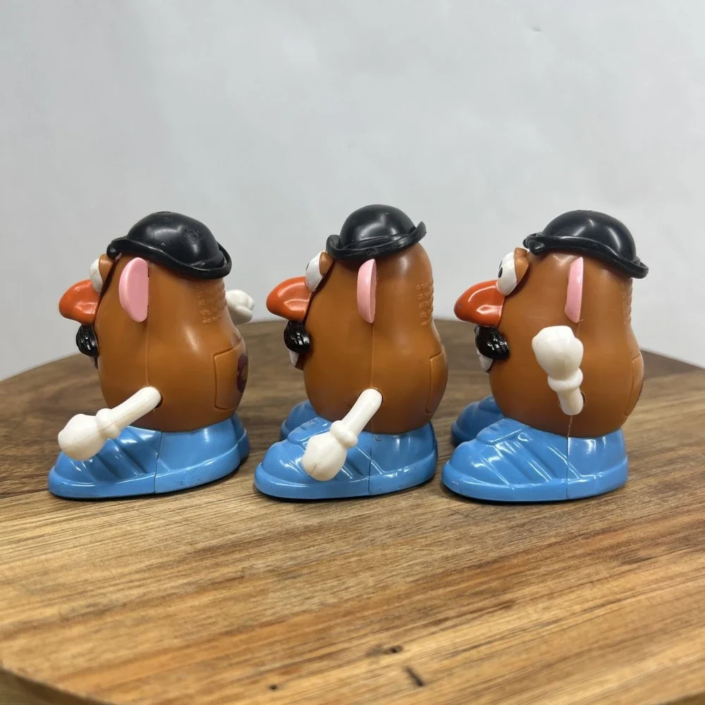 Mr. Potato Head Burger King 1998 Lot of 3 Kids Meal Toys Hasbro‎ Vintage